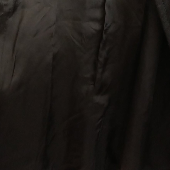 H&M Wool Winter Coat Black sz 6 - Picture 7 of 11